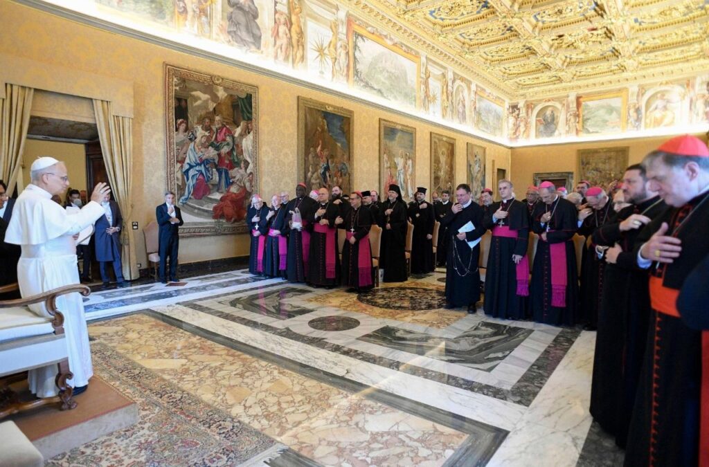 pope-leo-xiv-urges-bishops-to-serve-with-selfless-dedication