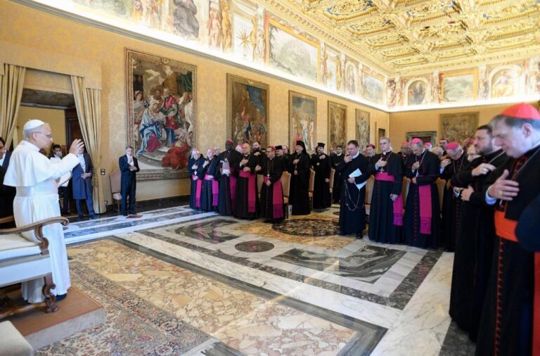 pope-leo-xiv-urges-bishops-to-serve-with-selfless-dedication