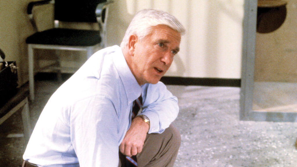 POLICE SQUAD, Leslie Nielsen, 1982