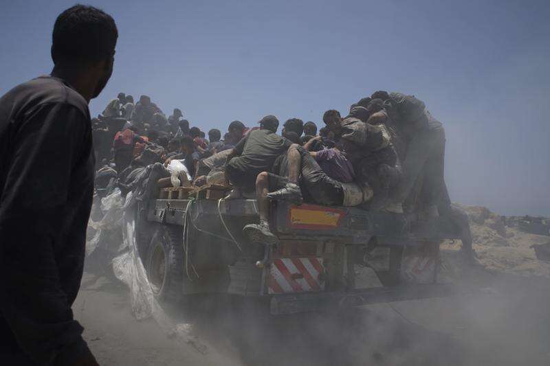 hundreds-of-aid-trucks-stalled-at-gaza-border-amid-crisis