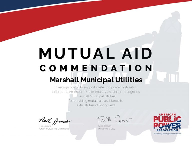 marshall-municipal-utilities-honored-for-rapid-electric-restoration