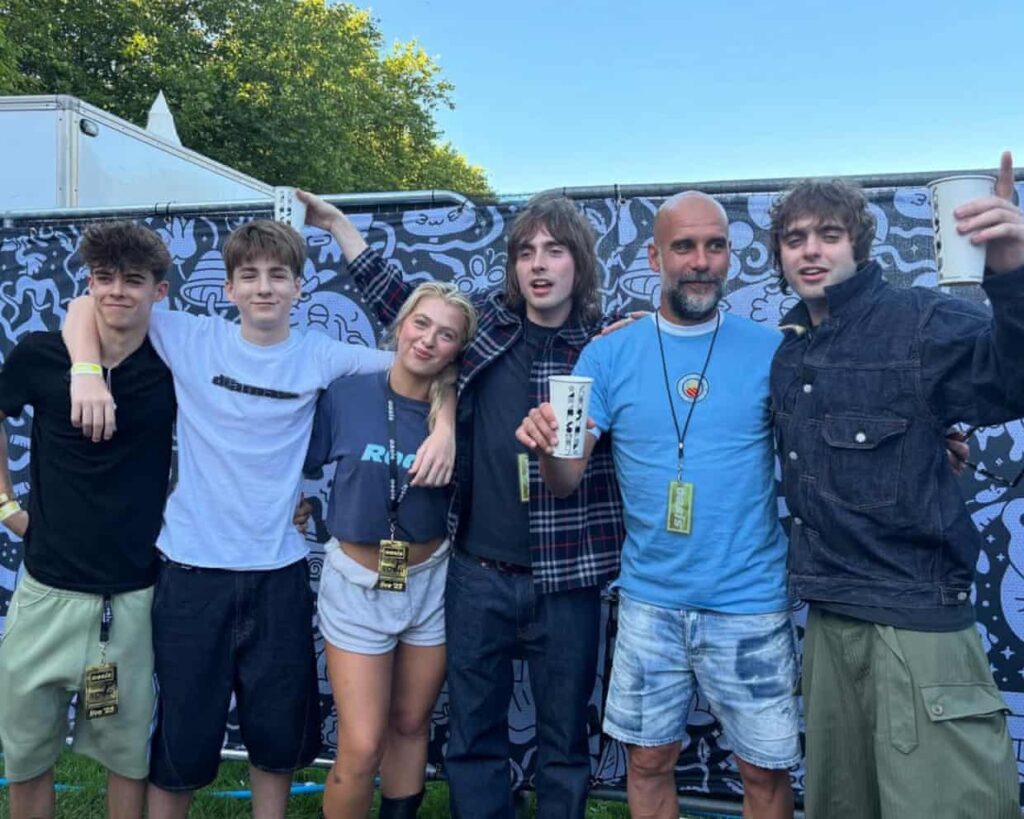 pep-guardiola-celebrates-oasis-reunion-with-gallagher-family