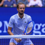 Olga Danilovic And Novak Djokovic Vs. Mirra Andreeva And Daniil Medvedev At The 2025 US Open Mix Doubles