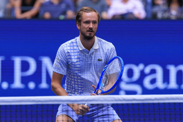 Olga Danilovic And Novak Djokovic Vs. Mirra Andreeva And Daniil Medvedev At The 2025 US Open Mix Doubles