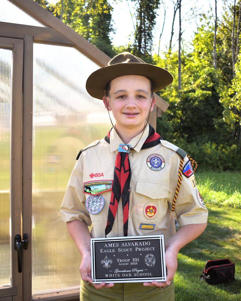 eagle-scout-ames-alvarado-unveils-new-greenhouse-at-white-oak-school