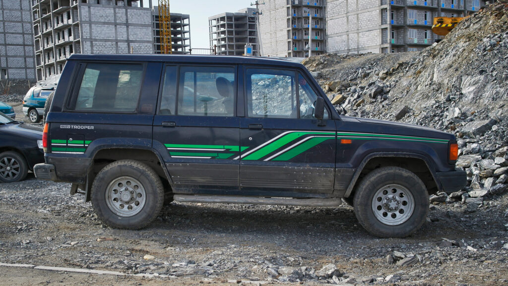 Kazakhstan,,Ust-kamenogorsk,-,4,May,,2019.,Isuzu,Trooper,In,The