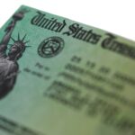 US treasury check for Economic impact payment