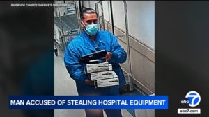 man-arrested-for-stealing-100-000-in-medical-supplies-from-hospital