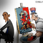 obama-unveils-new-portrait-artists-reflect-through-cartoons