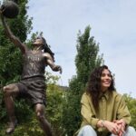sue-bird-honored-with-statue-outside-climate-pledge-arena