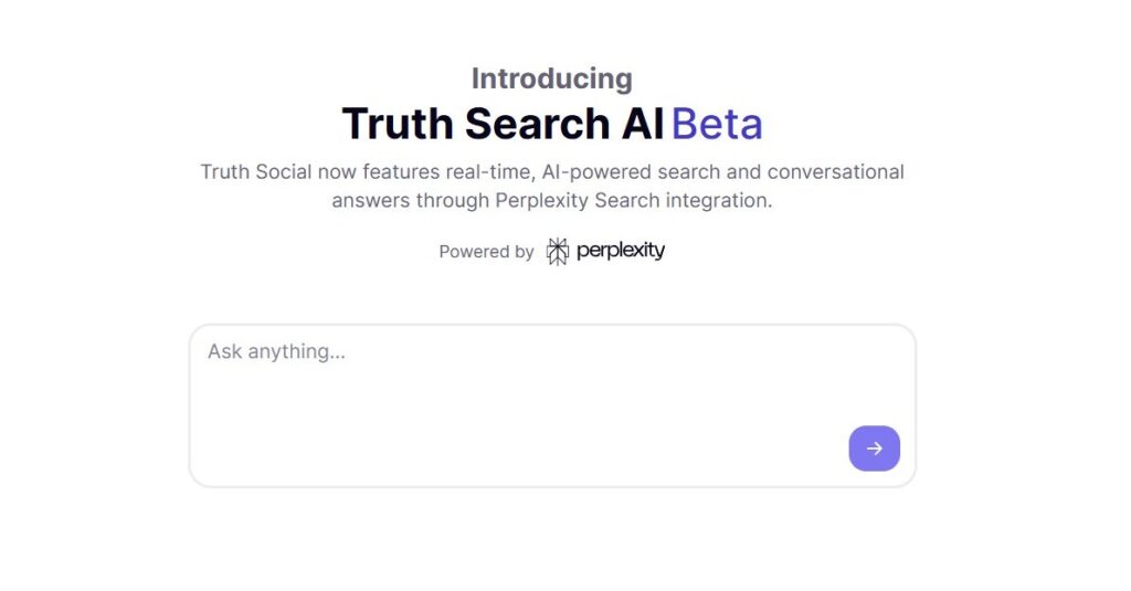 truth-social-launches-ai-search-tool-favoring-conservative-media