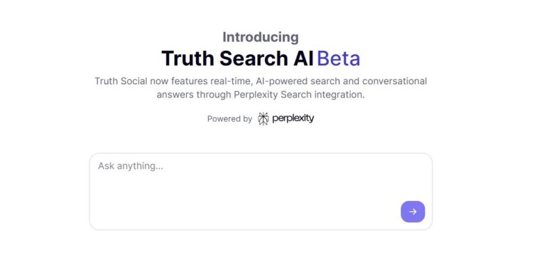 truth-social-launches-ai-search-tool-favoring-conservative-media