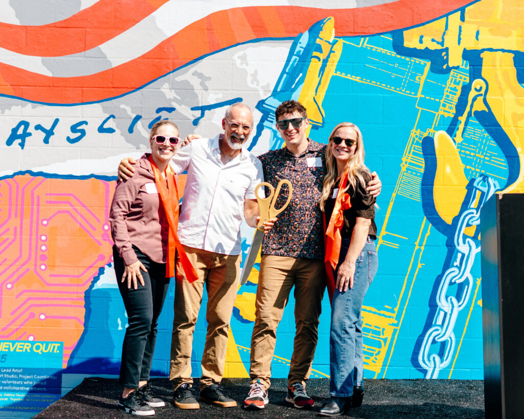 American Crane- Equipment Corporation-Mural-Dedication