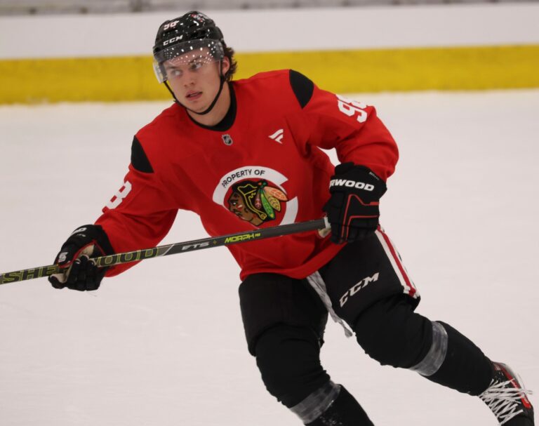 connor-bedard-excited-for-blackhawks-season-opener-against-red-wings