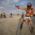 Dillon Bracken attends the Burning Man 2014 "Caravansary" arts and music festival in the Black Rock Desert of Nevada