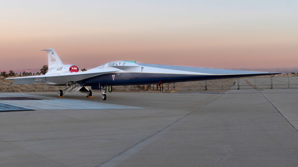 nasa-s-x-59-set-to-redefine-supersonic-travel-with-low-boom-design