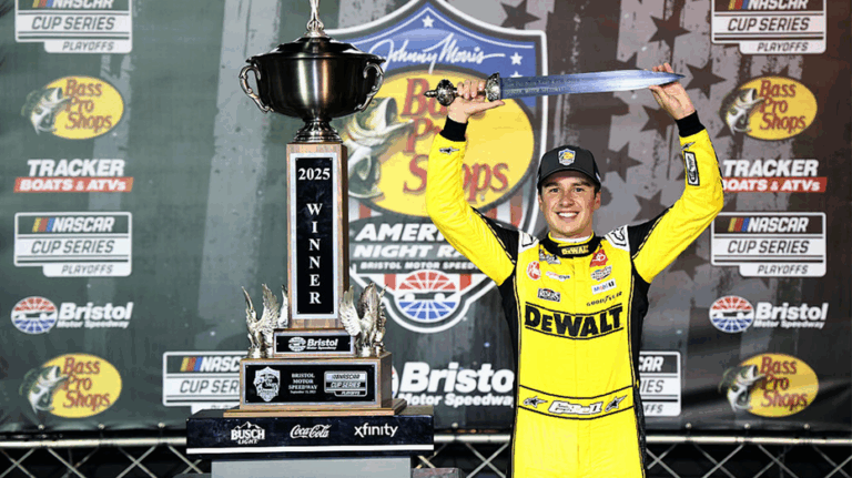 nascar-s-bell-dedicates-bristol-win-to-murdered-activist-kirk