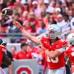 ohio-state-s-julian-sayin-shines-as-big-ten-freshman-of-the-week