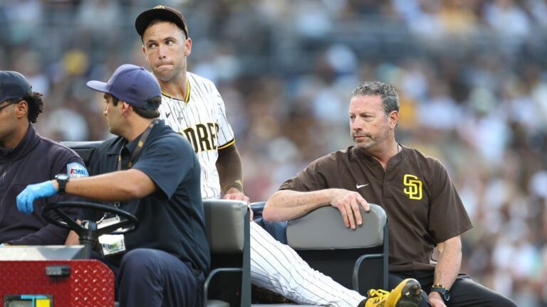 padres-all-star-jason-adam-carted-off-with-leg-injury