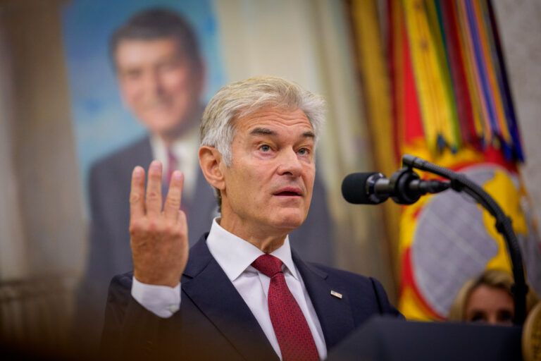 President Trump Participates In Swearing-In Ceremony For Medicare and Medicaid Services Administrator Dr. Mehmet Oz