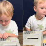 toddler-shocked-by-rude-child-at-museum-mom-captures-moment