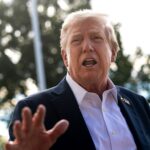 President Trump Departs Washington For The Ryder Cup In New York