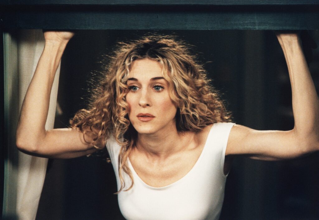SEX AND THE CITY, Sarah Jessica Parker, (Season 1), 1998-2004. © HBO/ Courtesy: Everett Collection