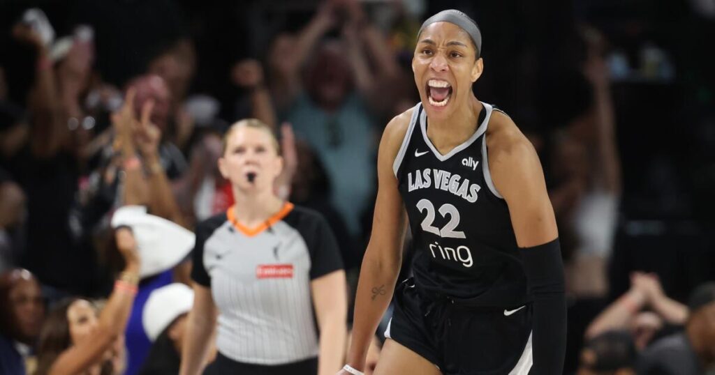 a-ja-wilson-dana-evans-propel-aces-past-mercury-in-wnba-finals-game-1