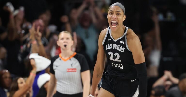 a-ja-wilson-dana-evans-propel-aces-past-mercury-in-wnba-finals-game-1