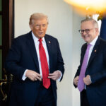 Trump, POTUS, Anthony Albanese, Australia PM Anthony Albanese