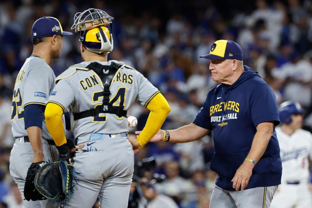 brewers-manager-blames-cubs-series-for-nlcs-sweep-by-dodgers