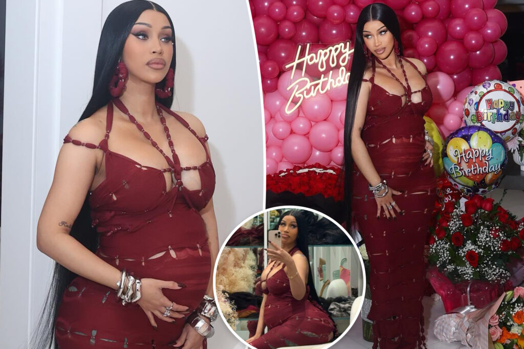 cardi-b-celebrates-33rd-birthday-with-stunning-maternity-look