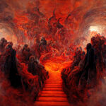 The,Hell,Inferno,Metaphor,,Souls,Entering,To,Hell,In,Mesmerize