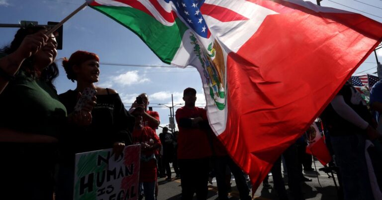 hundreds-rally-in-la-to-demand-end-to-ice-raids-and-healthcare-access