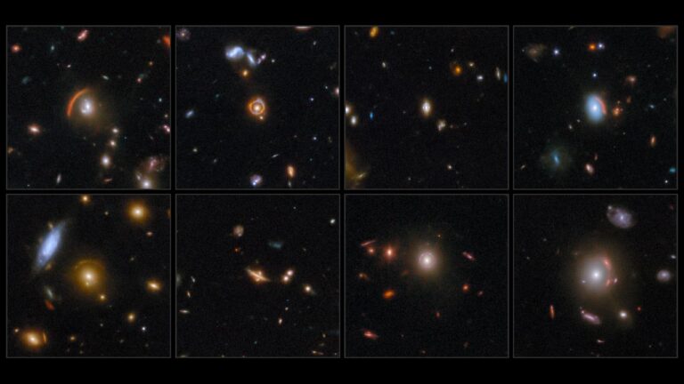 james-webb-telescope-captures-eight-einstein-rings-in-stunning-detail