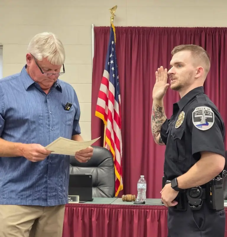 pella-police-department-welcomes-officer-andrew-bartels