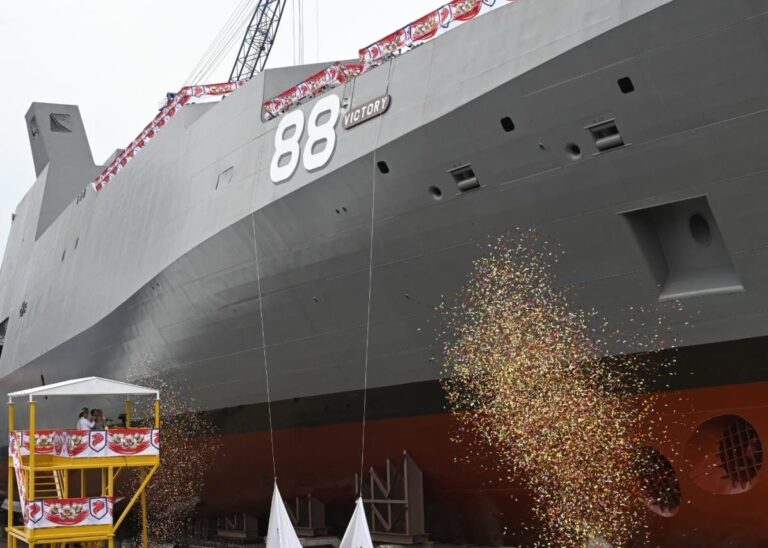 singapore-launches-largest-warship-to-secure-key-maritime-routes
