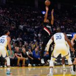 trail-blazers-fall-to-warriors-129-123-in-thrilling-preseason-opener