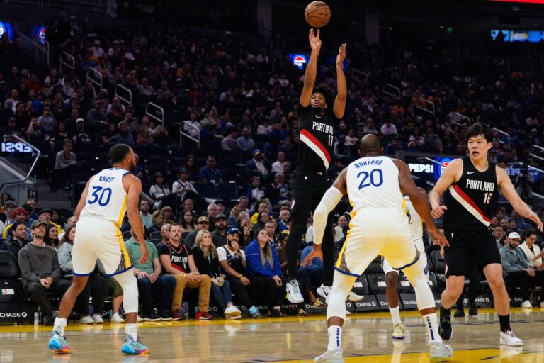 trail-blazers-fall-to-warriors-129-123-in-thrilling-preseason-opener