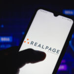 January 8, 2021, Brazil. In this photo illustration the RealPage logo seen displayed on a smartphone.