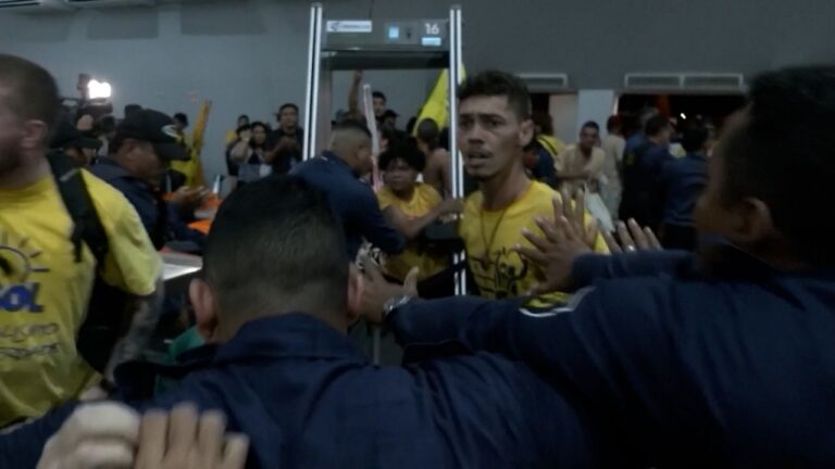 indigenous-protesters-clash-with-security-at-cop30-in-brazil