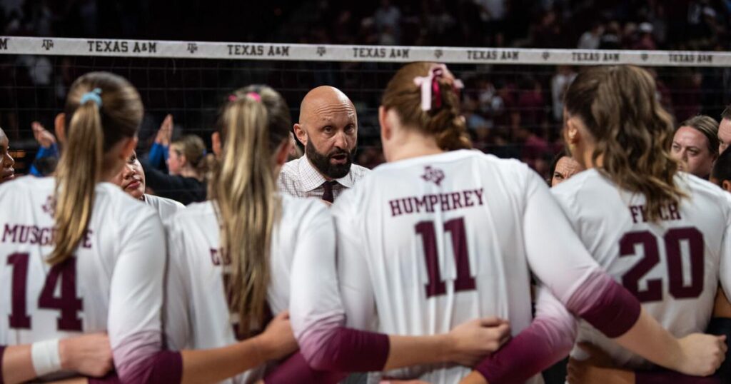 texas-a-m-volleyball-secures-3-seed-faces-campbell-in-ncaa-opener