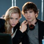 COVERT AFFAIRS, (from left): Piper Perabo, Christopher Gorham, 'On Air Promo', (Season 2), 2010-. ph