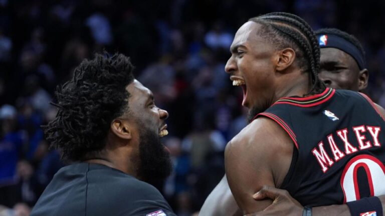 maxey-s-spectacular-block-secures-76ers-narrow-win-over-warriors