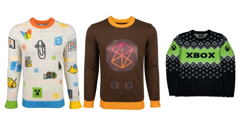 microsoft-revives-holiday-ugly-sweaters-featuring-clippy-and-xbox