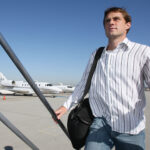 Los Angeles Galaxy Arrive in Seattle