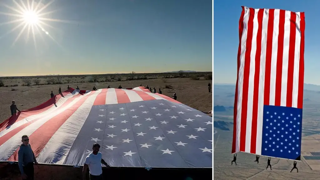 skydivers-set-new-record-with-giant-american-flag-on-pearl-harbor-day