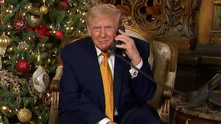 trump-receives-christmas-calls-from-kids-tracking-santa-now