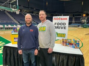 siena-basketball-teams-launch-food-drive-to-tackle-hunger