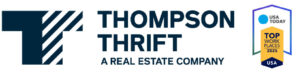 Thompson Thrift Top Workplaces 2025 Logo